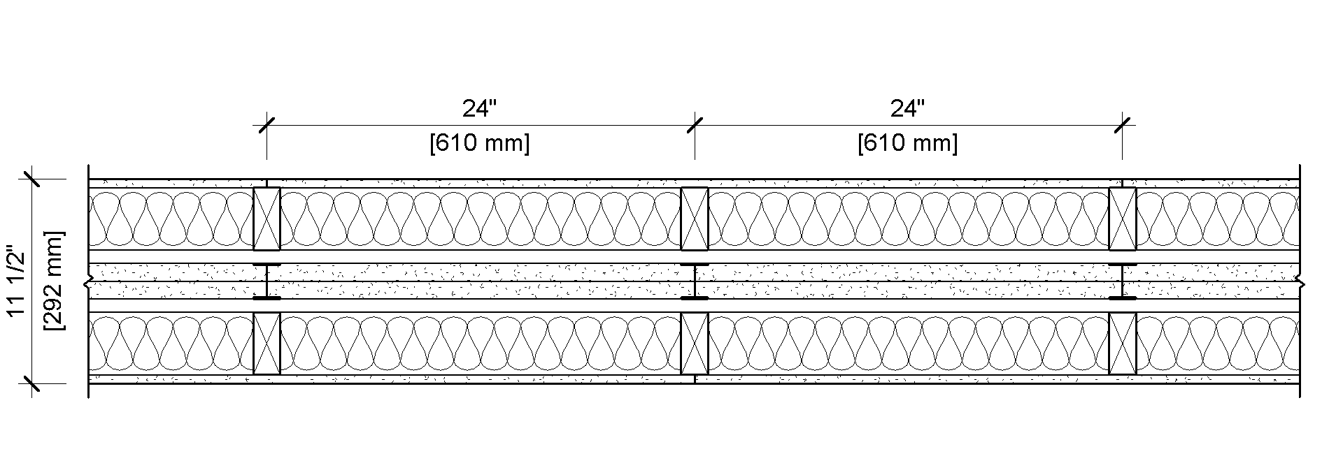 【ASSY】 Construction wall 2021 IECC Climate Zone 6A: Vented Attic, 2x4 Wall, Interior
